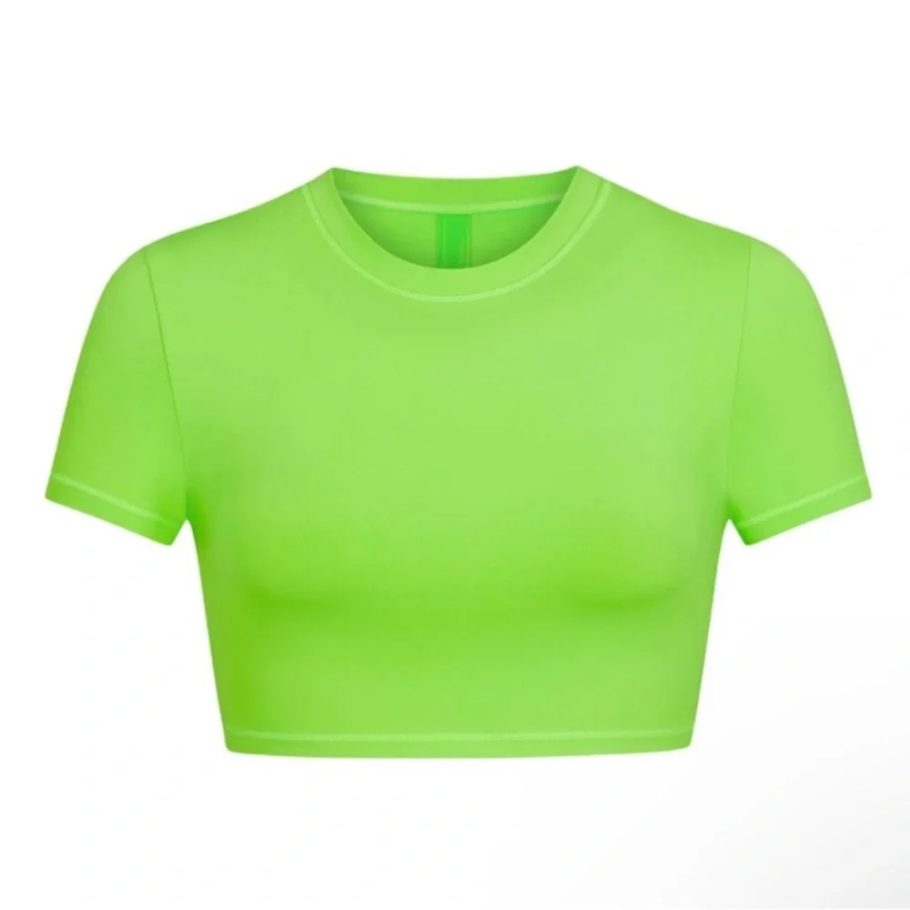 SKIMS Swim Shirt Neon Green